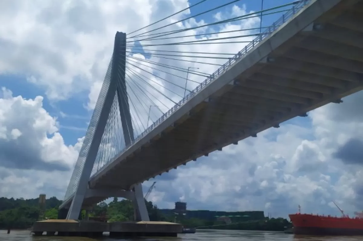 Penyelesaian Konstruksi Jembatan Musi Indah